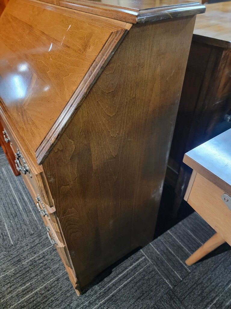 Vintage Drop Front Desk