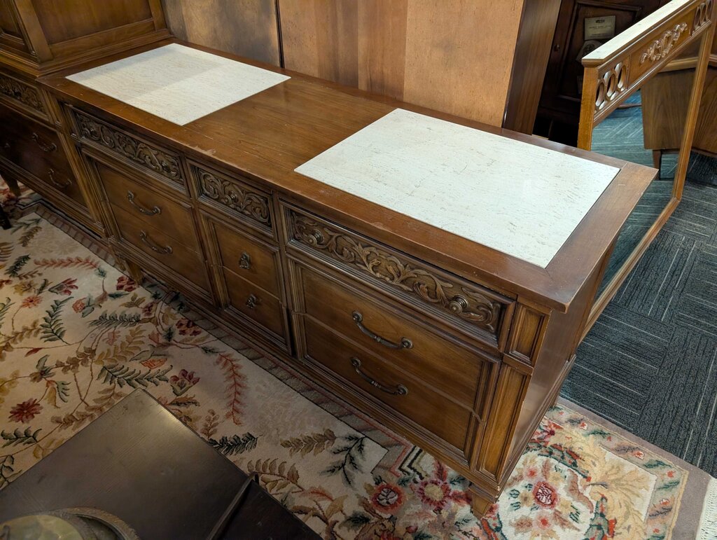 Vintage Six Drawer Dresser