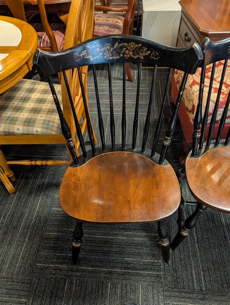 Four Hitchcock Chairs