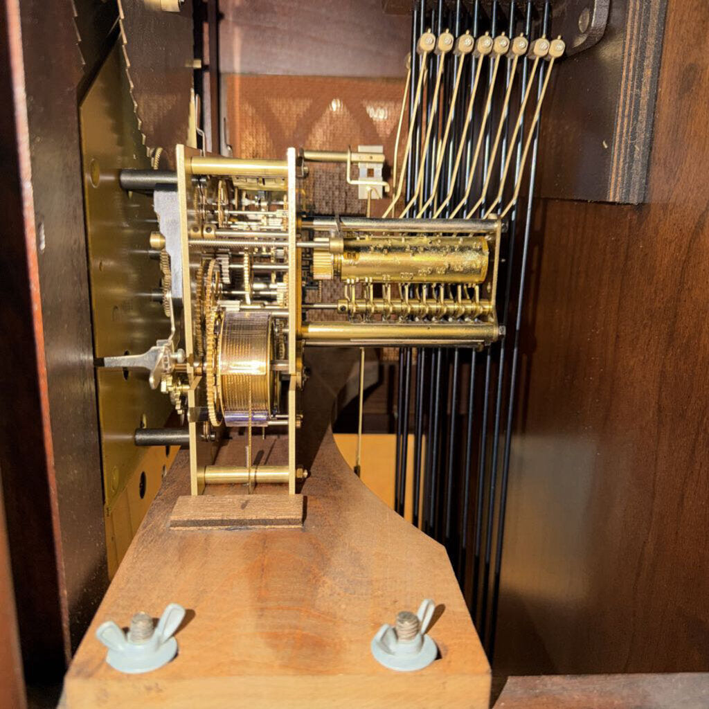 Formal Mahogany Grandfather Clock