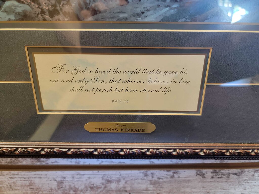 Thomas Kinkade "Sunrise" Print
