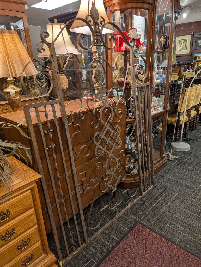 Large Tuscan Wrought Iron Wall Panel