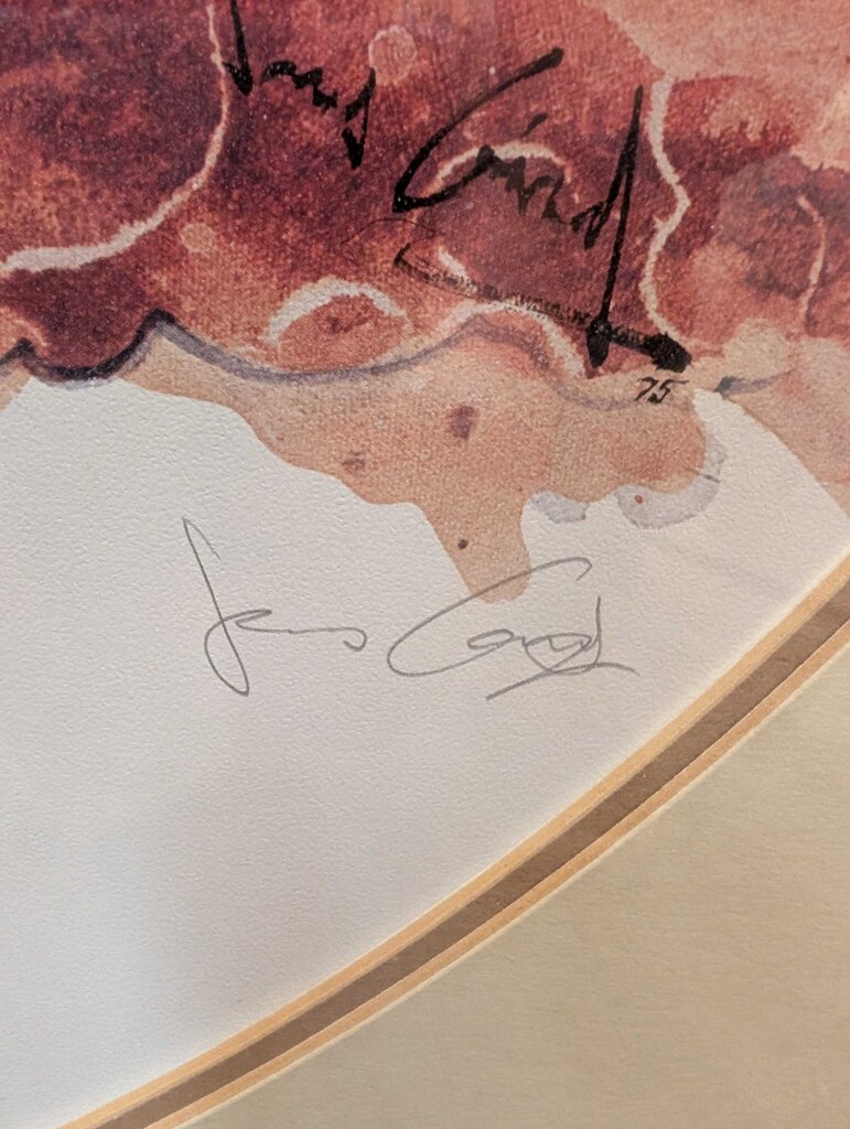 Jonas Girard Signed Print "New Worlds"