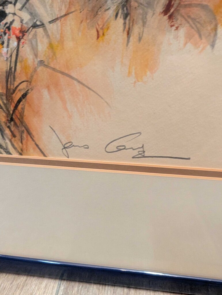 Jonas Girard Signed Print-Title Illegible