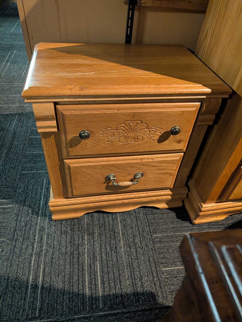 Oak Nightstand