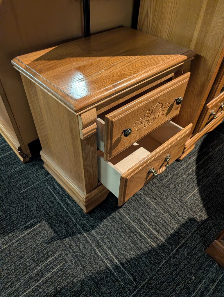 Oak Nightstand