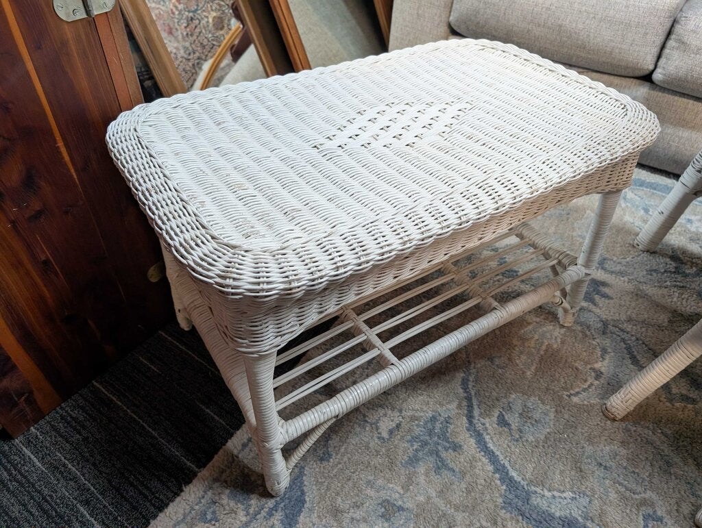 Wicker Coffee Table