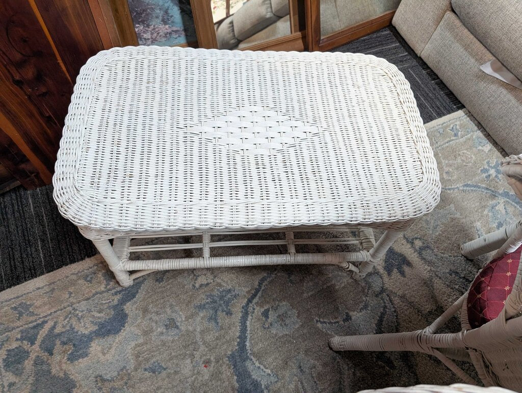 Wicker Coffee Table