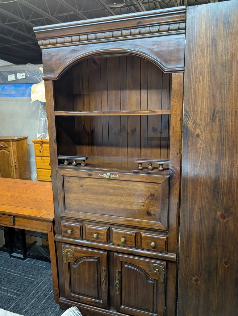Vintage Pine Storage Cabinet