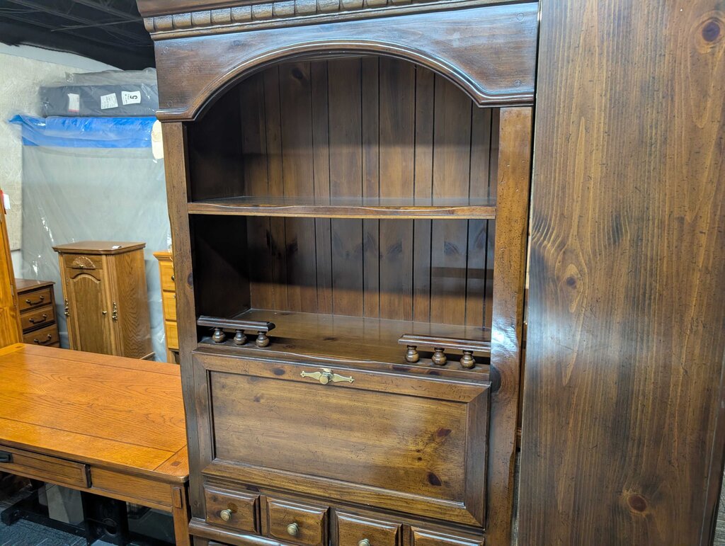 Vintage Pine Storage Cabinet