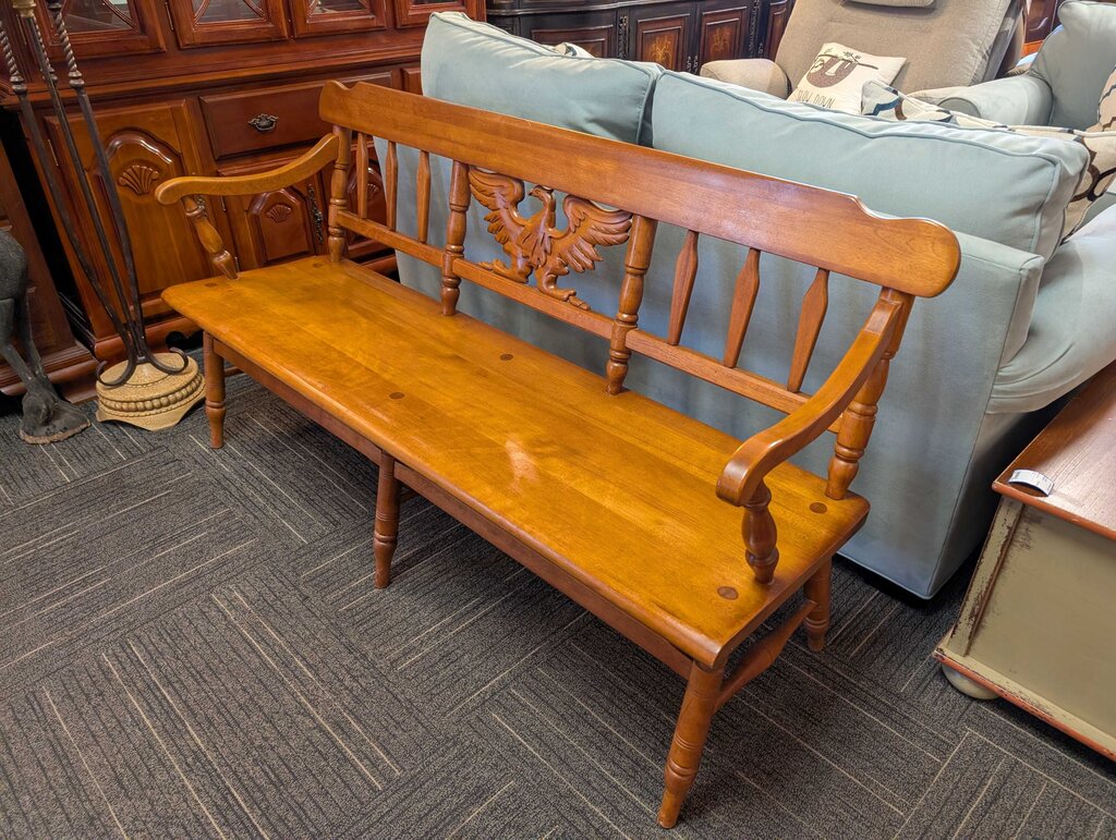 Cushman Colonial Creations Shoreham Eagle Back Bench No. 6031