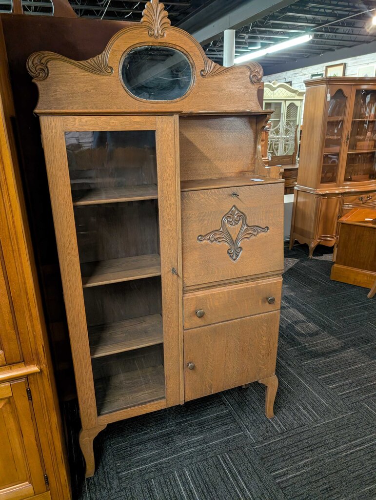 Antique Side By Side Cabinet