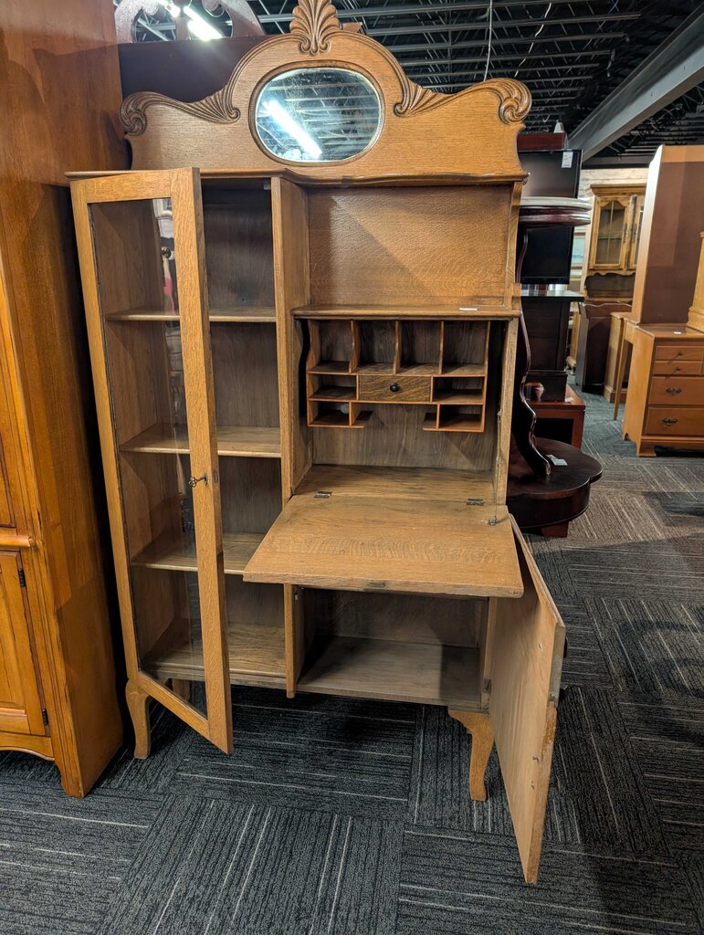 Antique Side By Side Cabinet