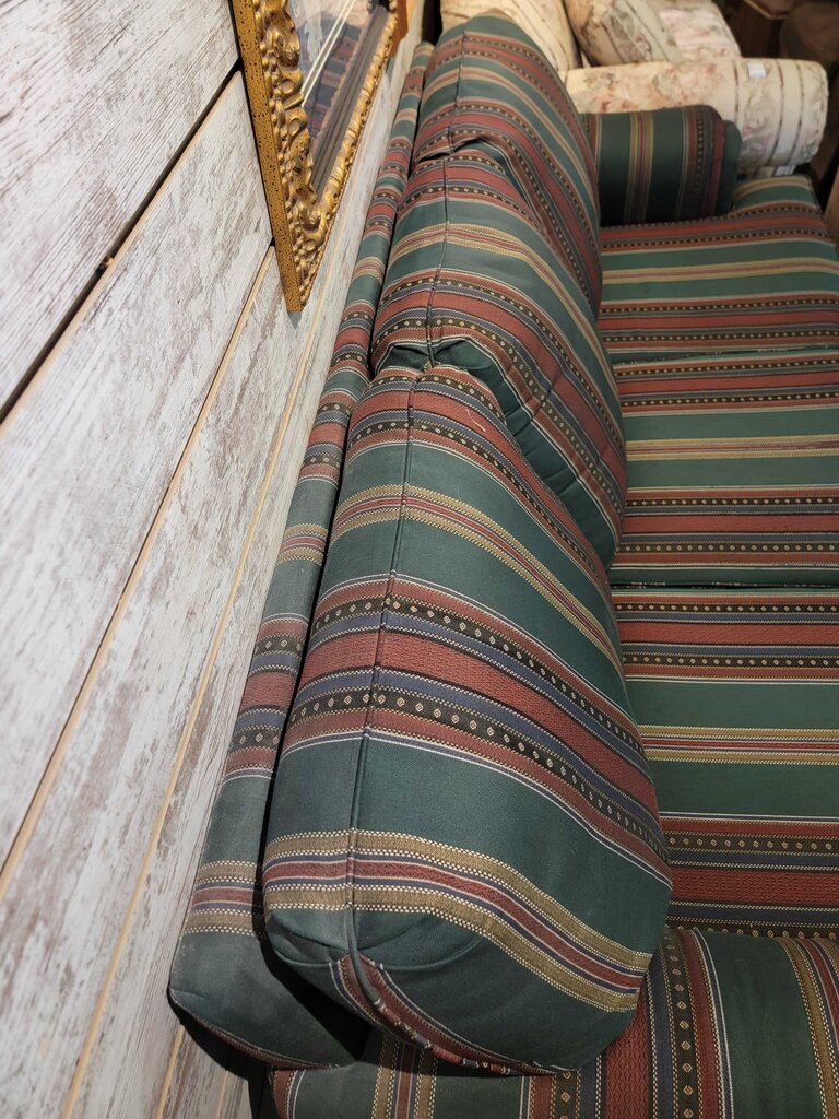 Vintage Striped Sofa
