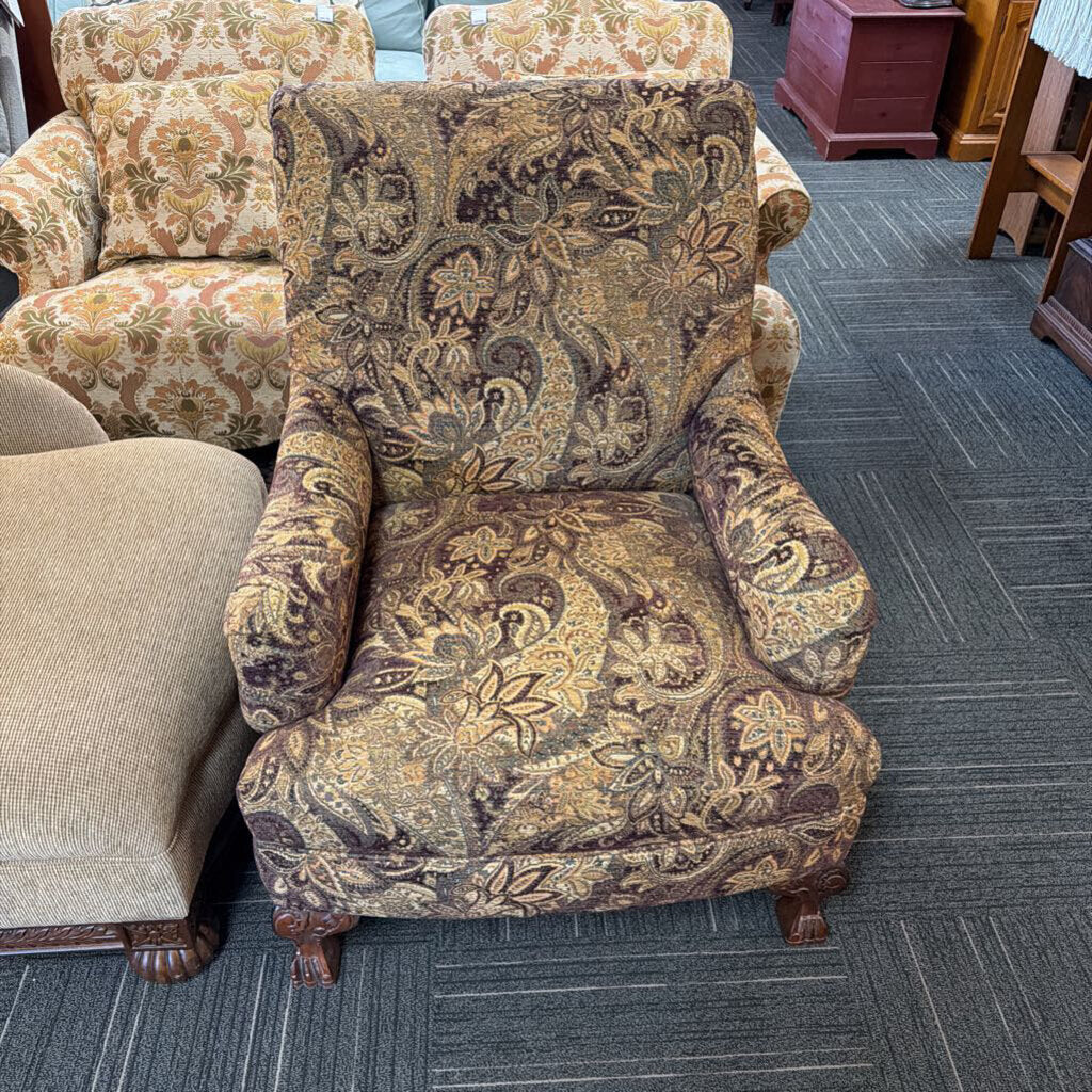 Paisley Lounge Chair by H.M. Richard's