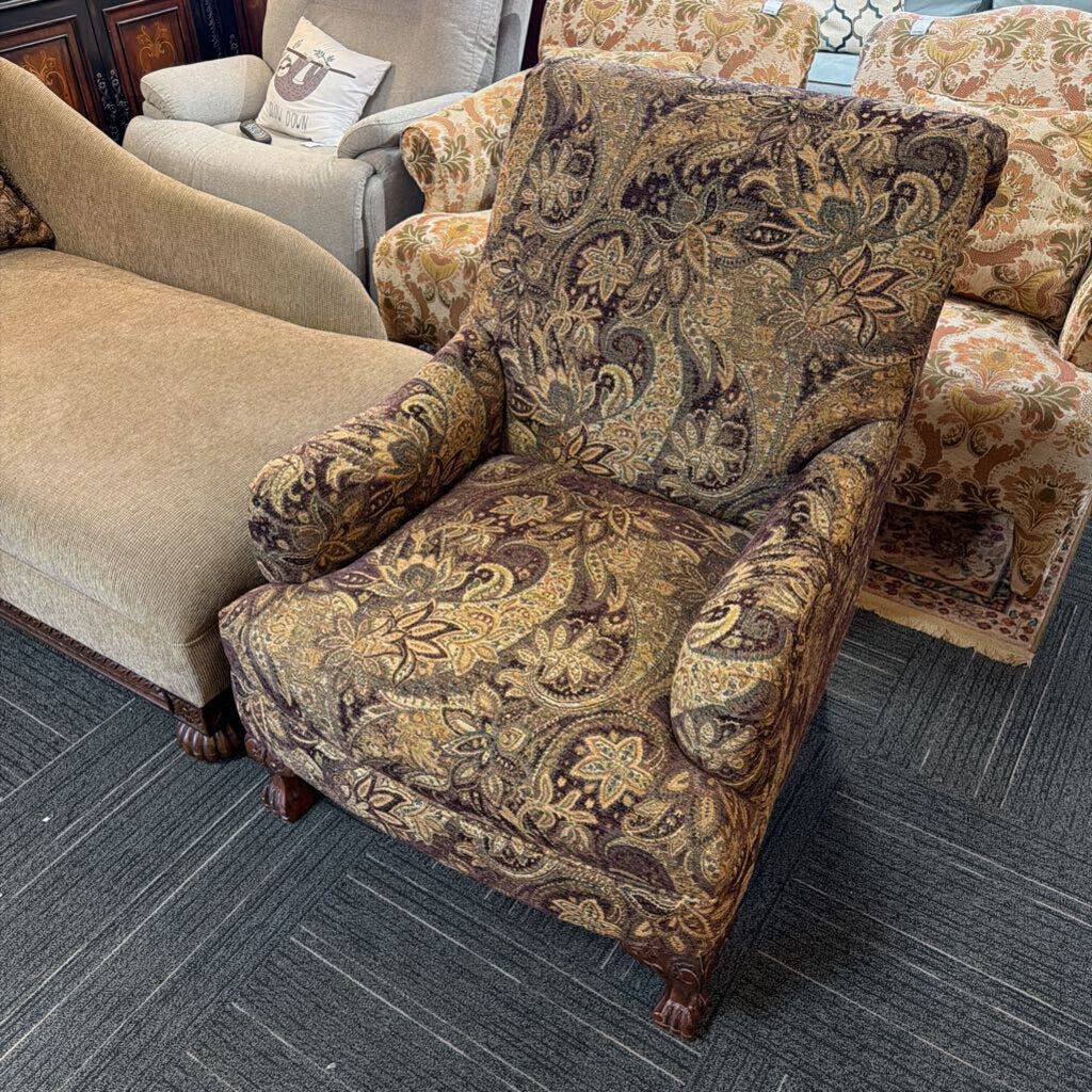 Paisley Lounge Chair by H.M. Richard's