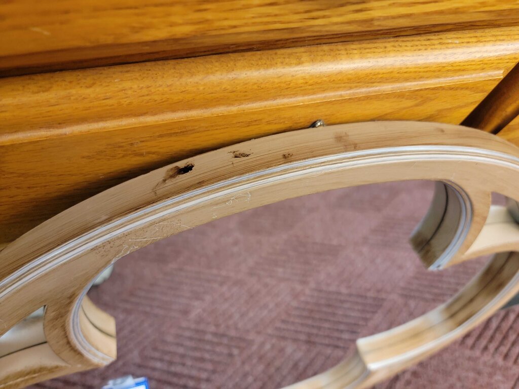 Decorative Qautrefoil Mirror