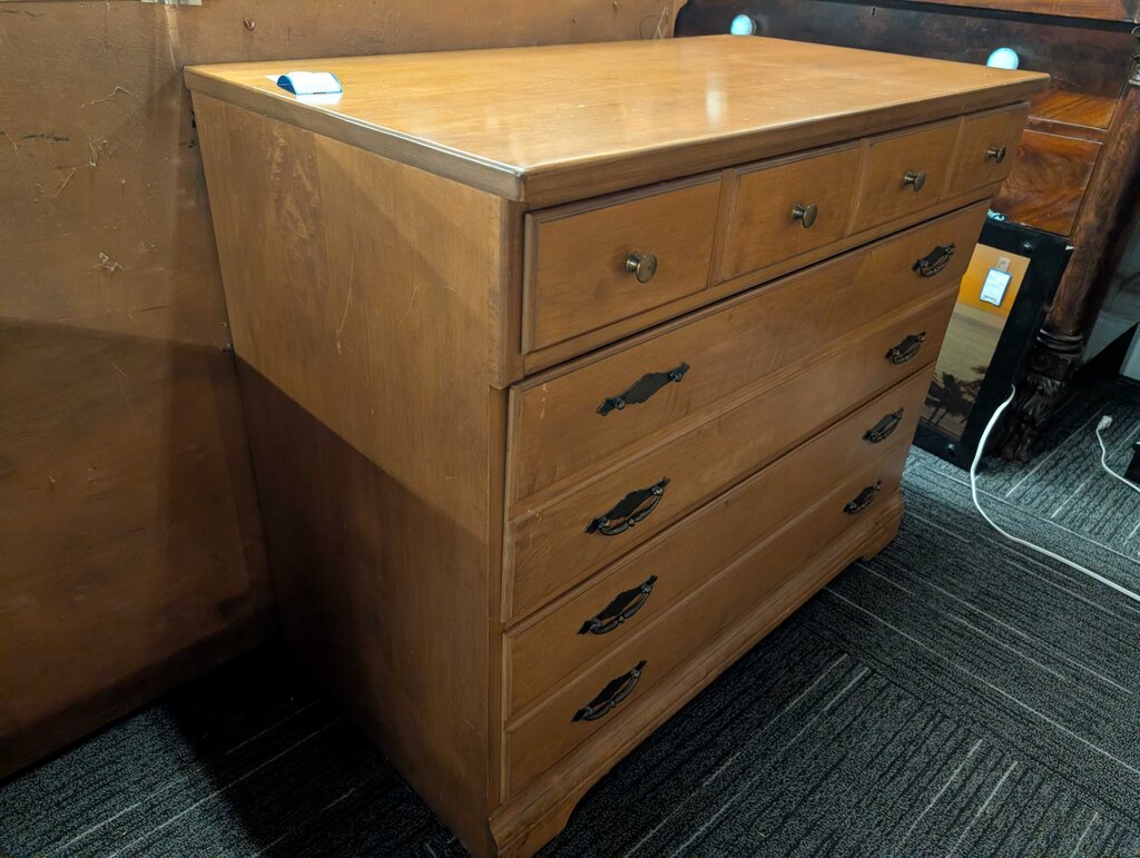 Maple Three Drawer Dresser