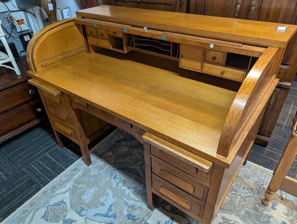 Vintage Rolltop Desk