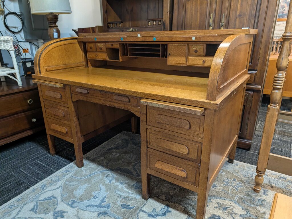 Vintage Rolltop Desk