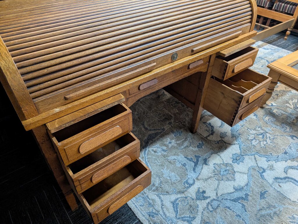 Vintage Rolltop Desk
