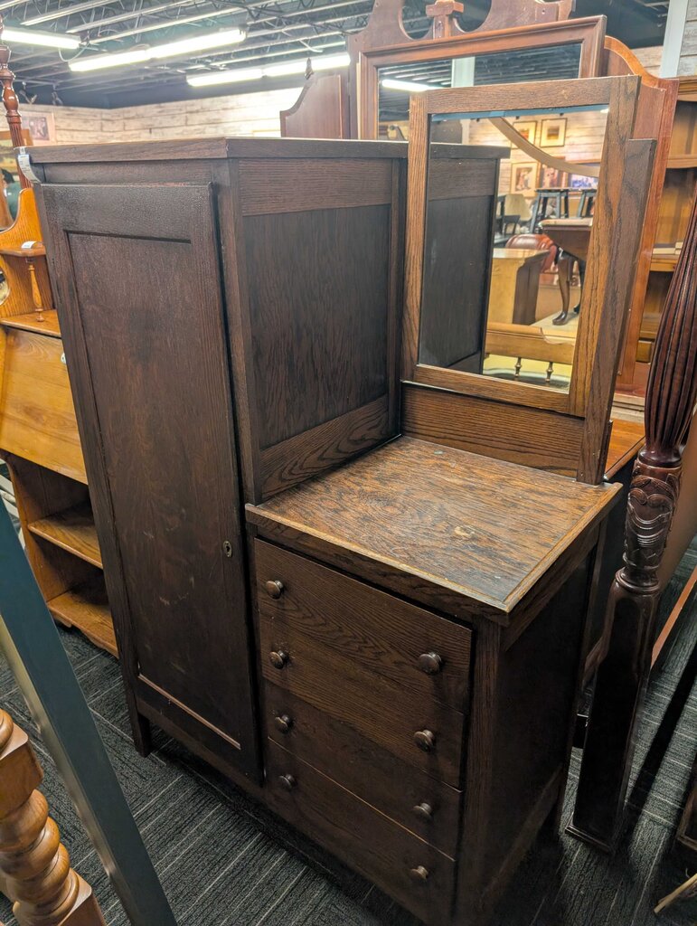 Vintage Side By Side Wardrobe