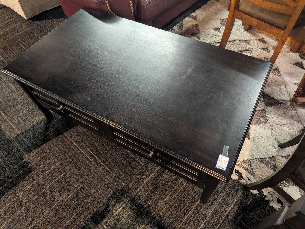 Modern Two Drawer Coffee Table