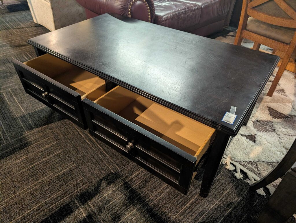 Modern Two Drawer Coffee Table
