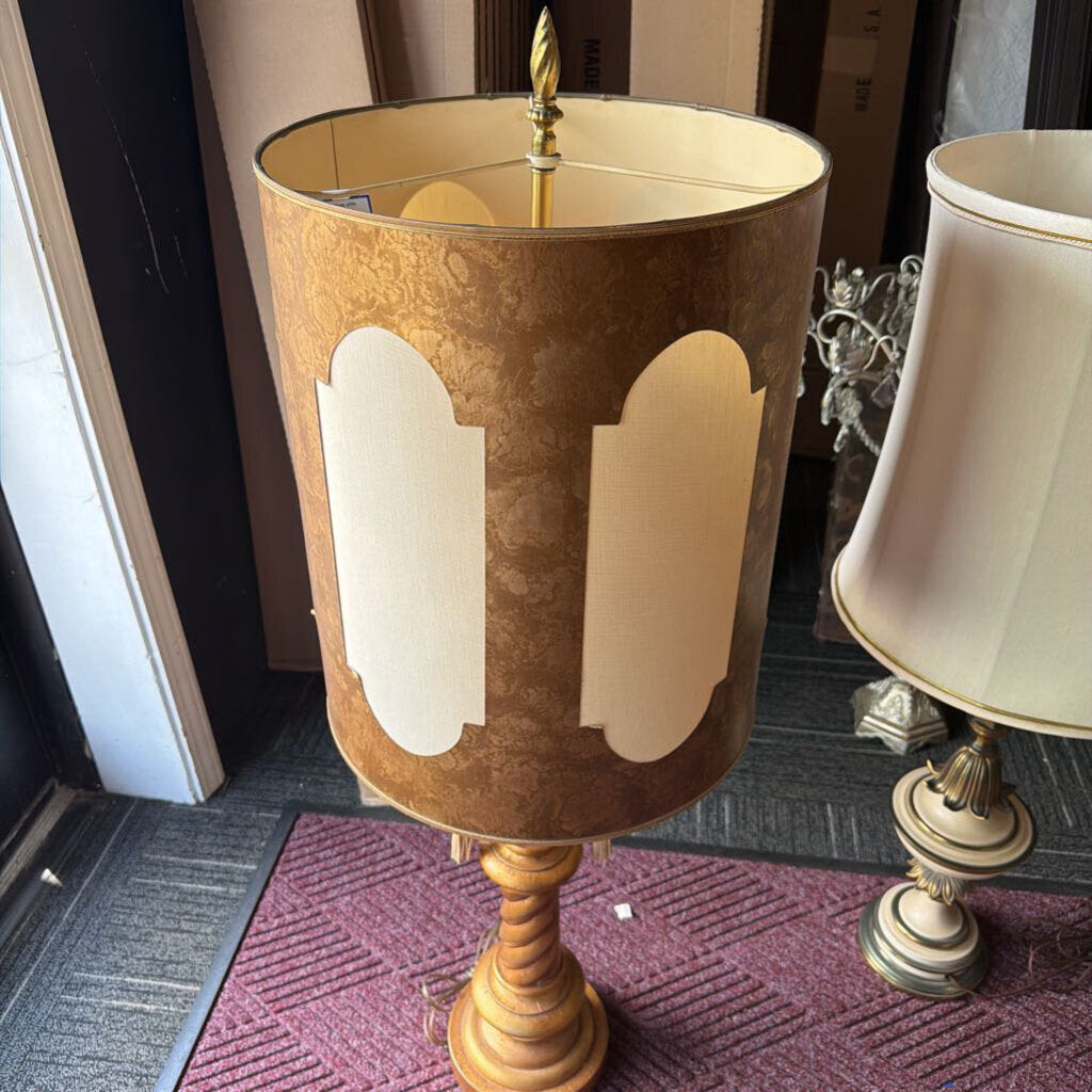 Vintage Gold Gilded Lamp