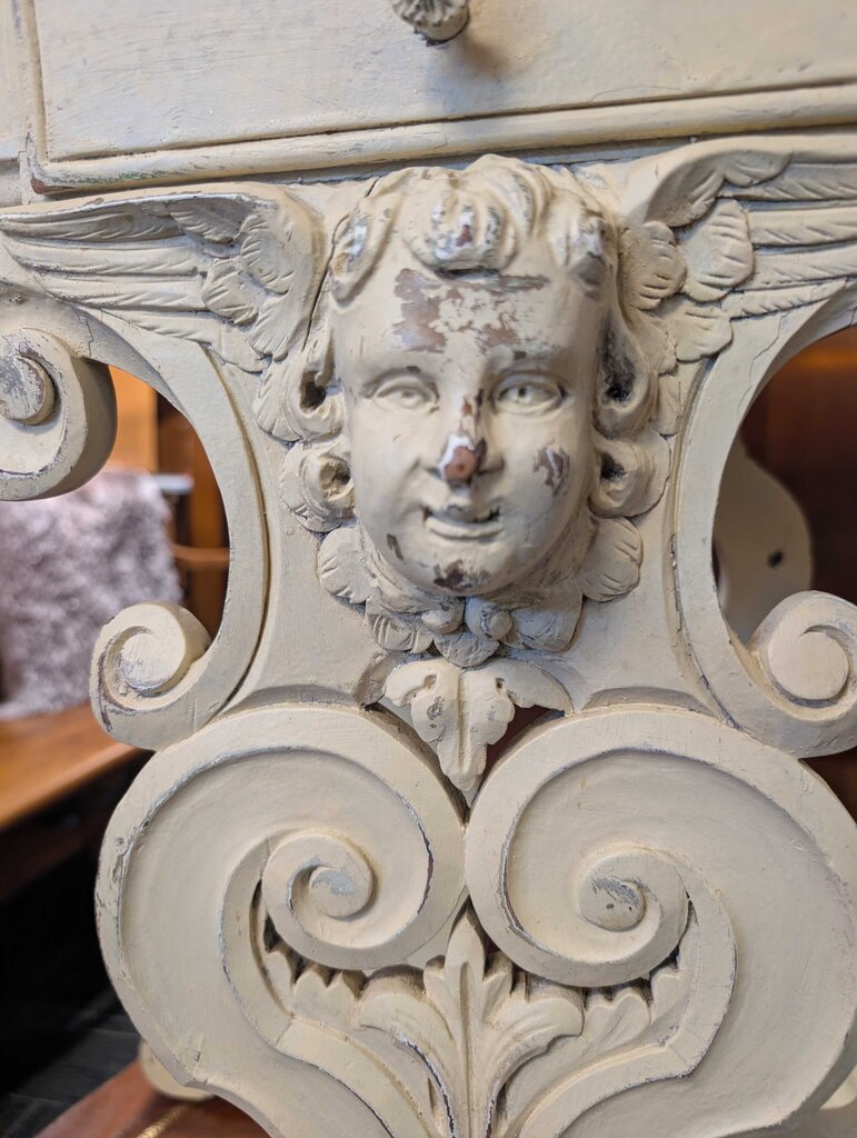 Antique Marble Top Stand