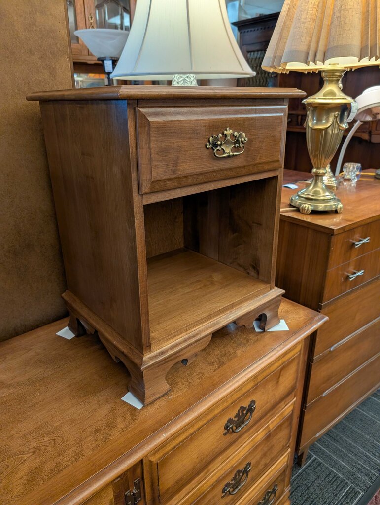 Pair of Maple Nightstands by Moosehead Maple