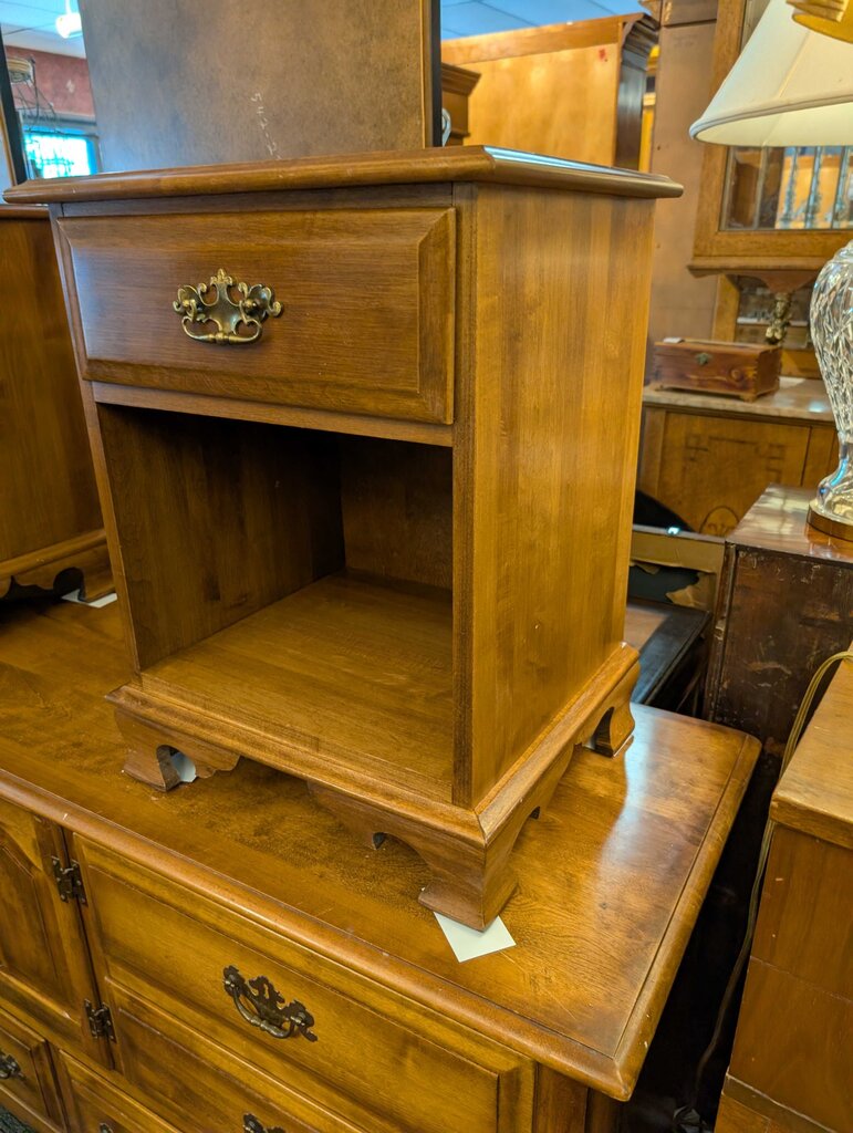Pair of Maple Nightstands by Moosehead Maple
