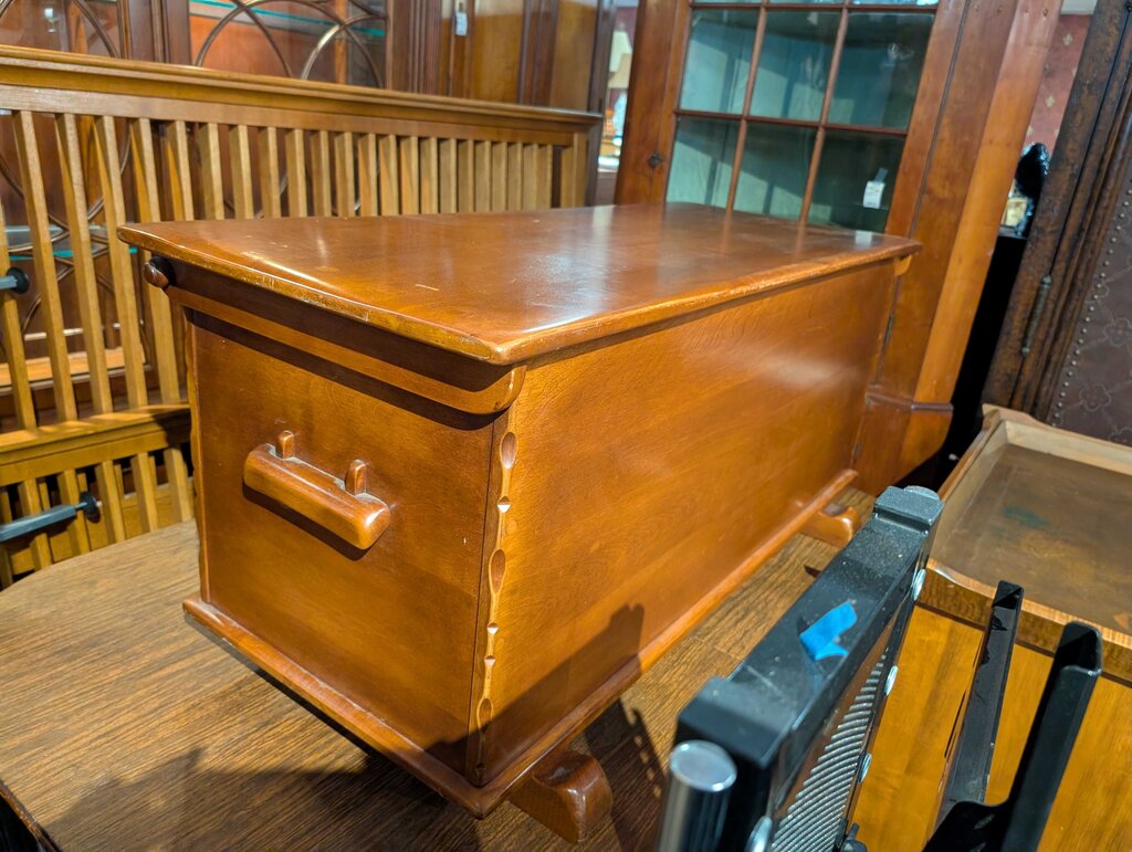 Solid Maple Cedar Chest by Cushman Colonial Creations