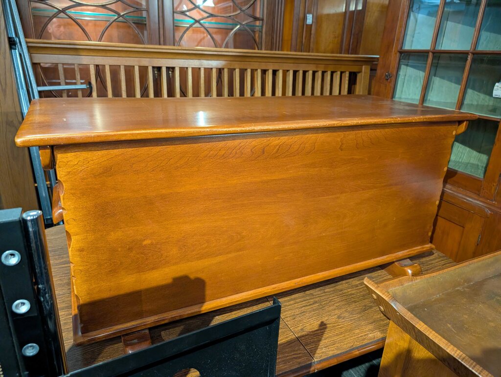 Solid Maple Cedar Chest by Cushman Colonial Creations