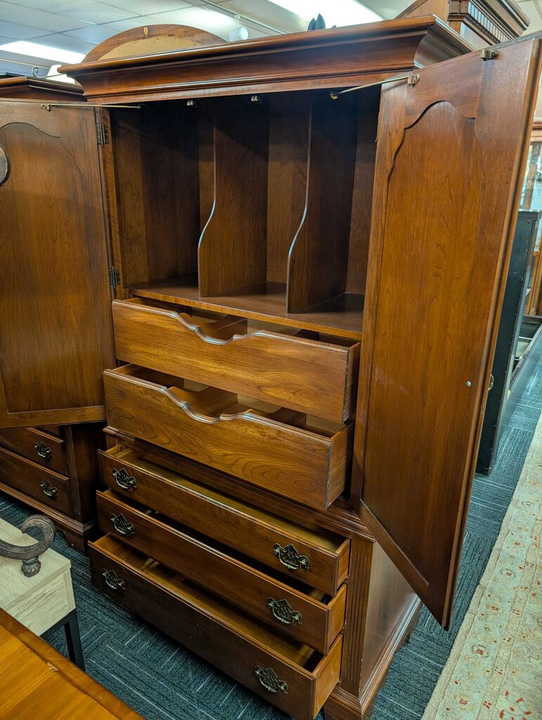 Solid Cherry Armoire by Knob Creek