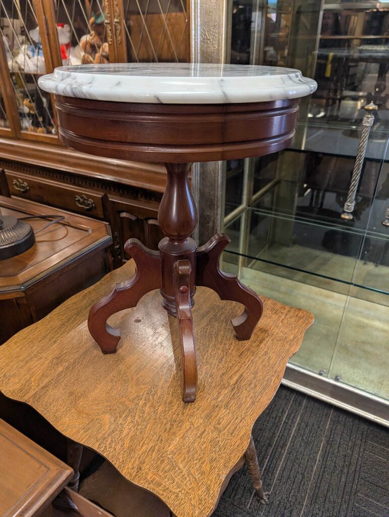 Small Marble Top Stand