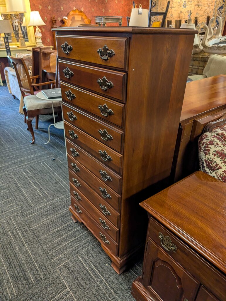 Solid Cherry Six Drawer Lingerie Chest