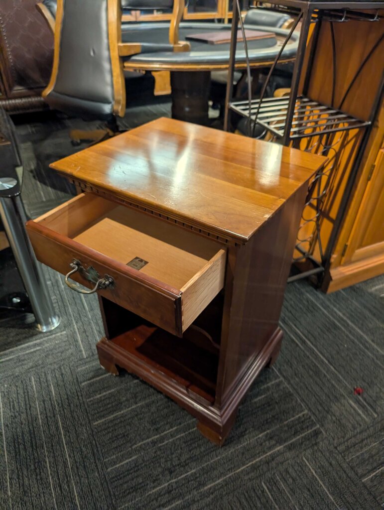 Solid Cherry One Drawer Nightstand by Davis Cabinet Company