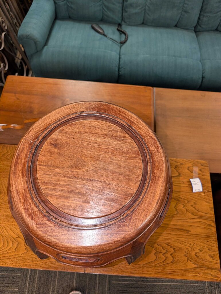 Chinese Hardwood Garden Stand