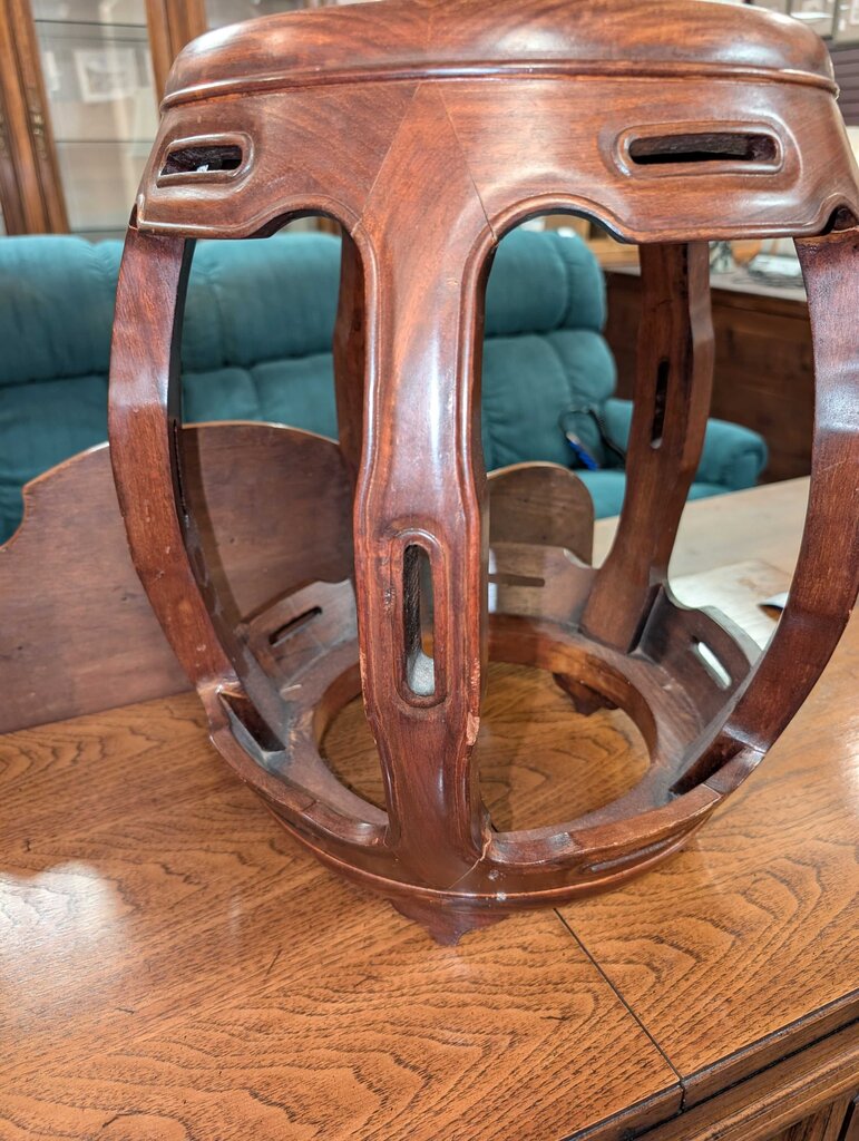Chinese Hardwood Garden Stand