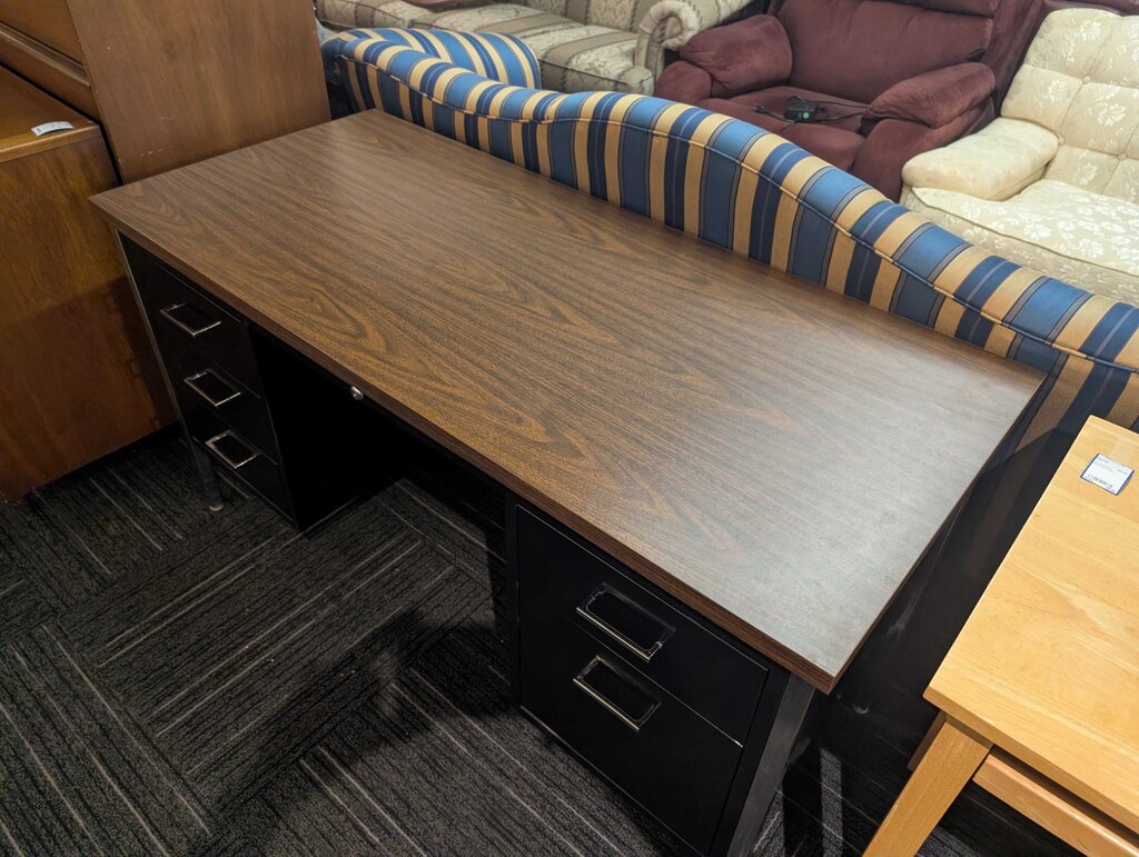 Vintage Metal Desk