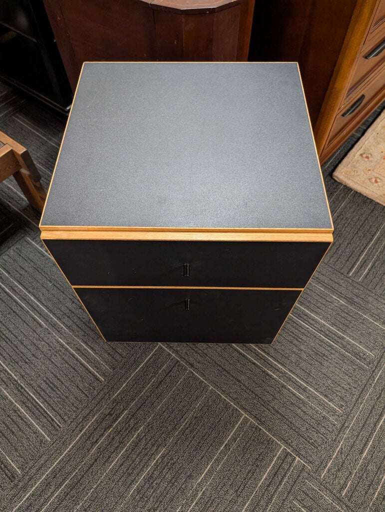 Vintage Two Drawer File Cabinet