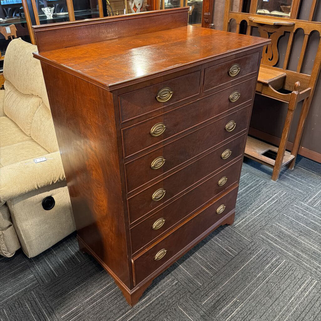 Seven Drawer Mahogany Chest Circa 1940