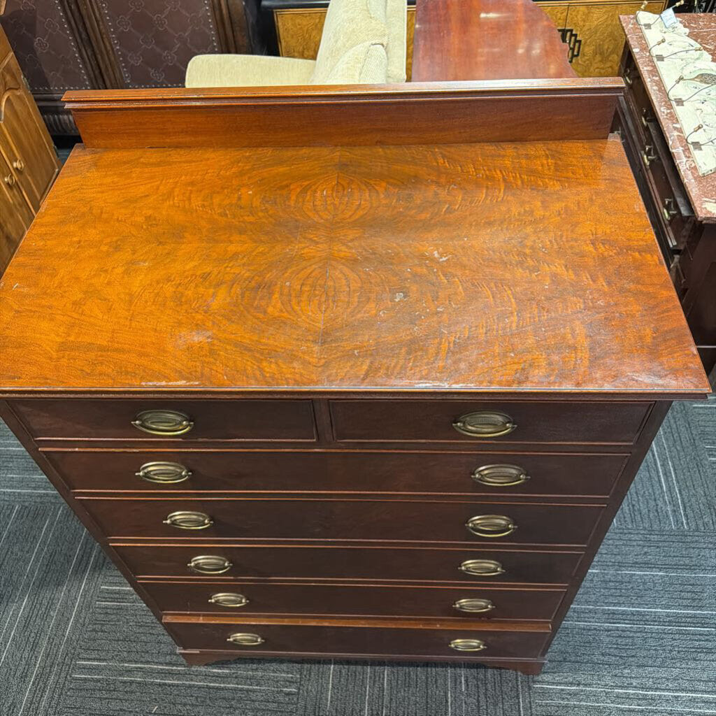 Seven Drawer Mahogany Chest Circa 1940