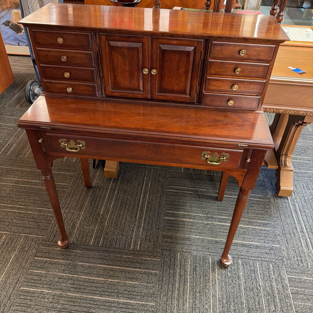 Solid Cherry Champagne Writing Desk by Pennsylvania House