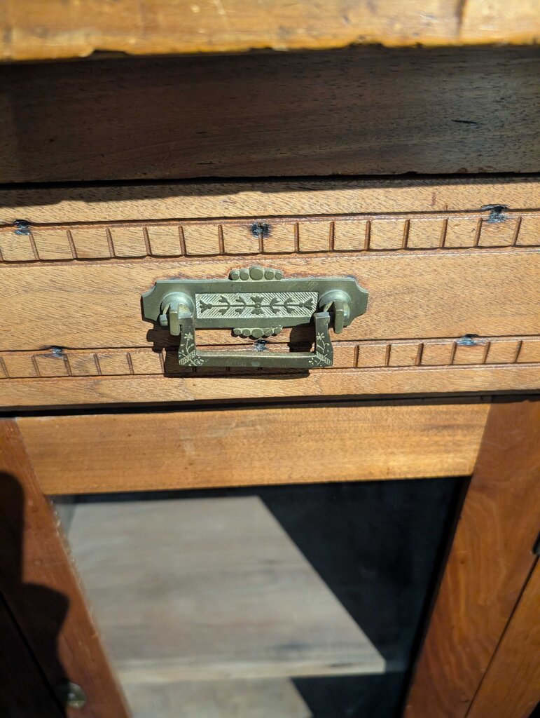 Antique One Door Cabinet