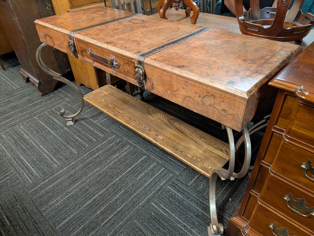 Trunk Style Sofa Table