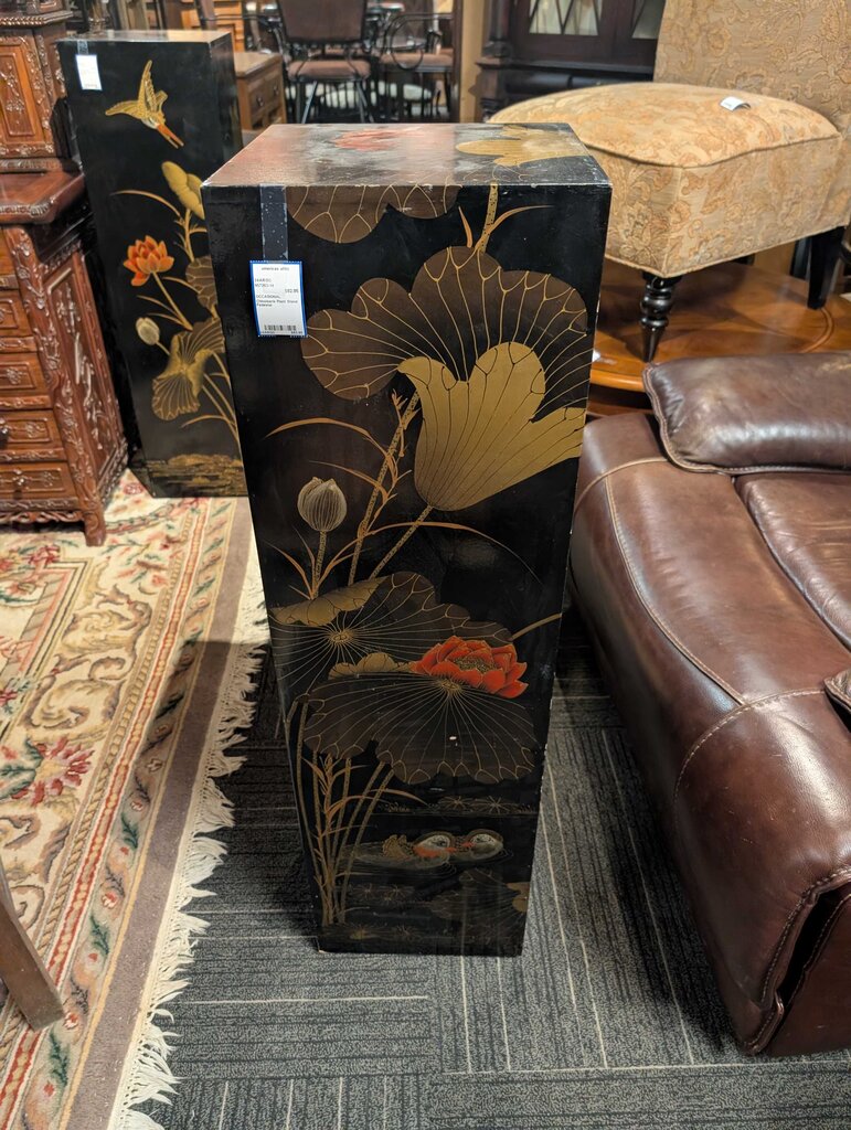 Chinoiserie Plant Stand Pedestal