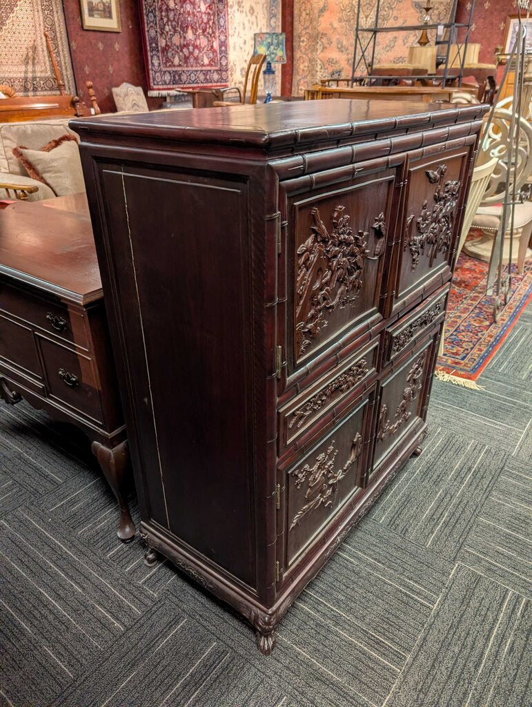 Asian Style Mahogany Chest
