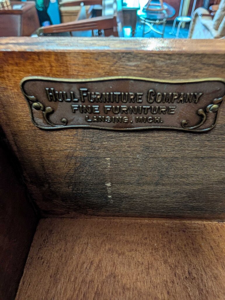 Vintage Hull Mahogany Chest Of Drawers